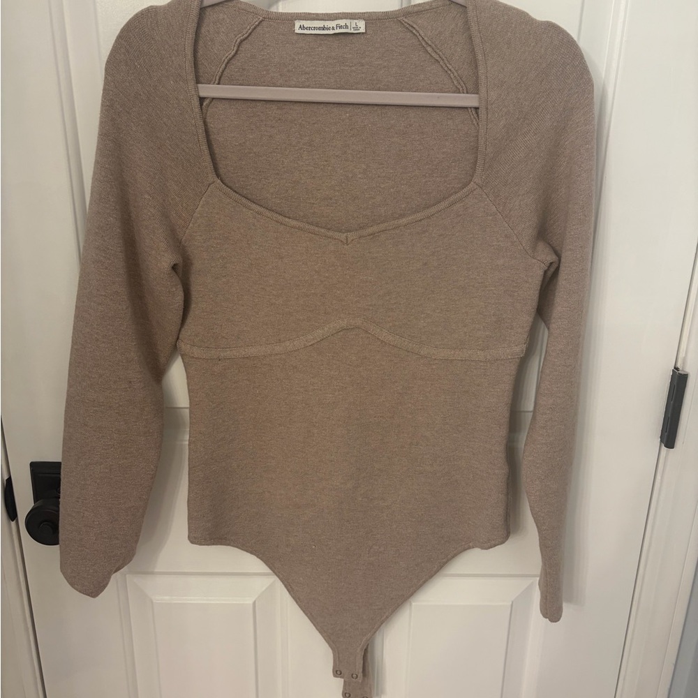 Abercrombie & Fitch Brown Bodysuit